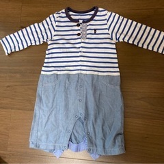 ④子供服80cm 　ロンパース　カバーオール　キッズ幼児男の子の画像