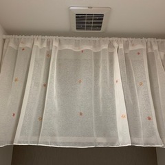 のれん　布　カーテン　突っ張り棒　（9/29 まで）
