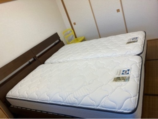 シーリー(Sealy) シングルベッド　2セット