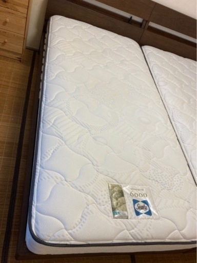 シーリー(Sealy) シングルベッド　2セット