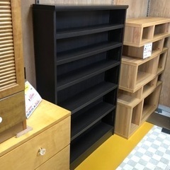 【リサイクルサービス八光　田上店】ダークブラウン　6段本棚の画像