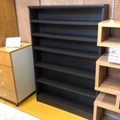 【リサイクルサービス八光　田上店】ダークブラウン　6段本棚の画像