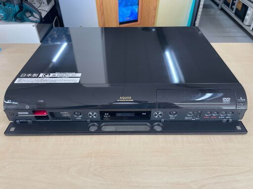 SHARP　DVDレコーダー　リモコン無し　2007年製　　リサイクルショップ宮崎屋住吉店　23.1.22 y