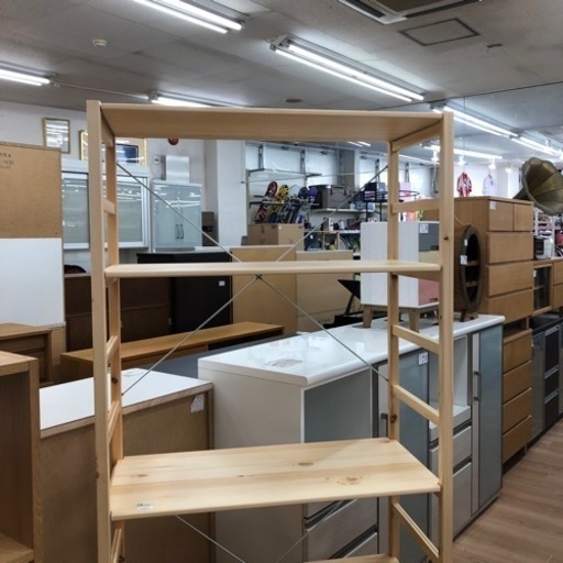 収納便利】無印良品 ユニットシェルフ 4段