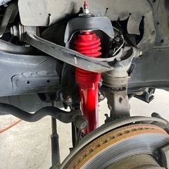 ハイエース　200系　ローダウンセット　試走のみの画像