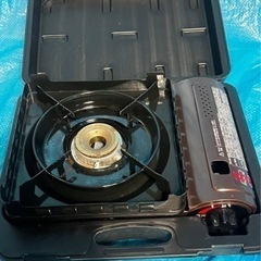 ガスコンロ　ケース付きの画像