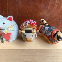 木目込み人形　十二支セットの画像