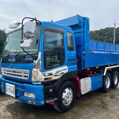 【 1年車検付き】いすゞギガ　ダンプ　型式PJ-CXZ77K6　...
