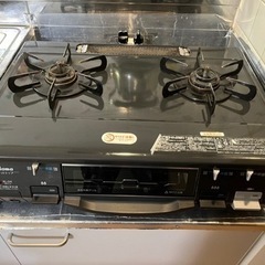 ガスコンロ　Paloma 2口 都市ガス