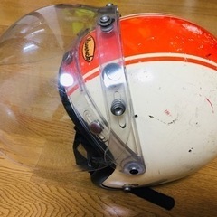 【お譲り済】値下げ‼️シールド付ジェットヘルメット【直接取引】の画像