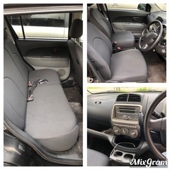 商談が決まりました。❗️  車検は令和5年7月まで　格安コンパクトカー。雪道に強い4WD  トヨタ　パッソX  1000cc 人気の黒の画像