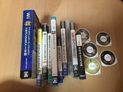 ゲーム機本体色々とソフトいっぱい