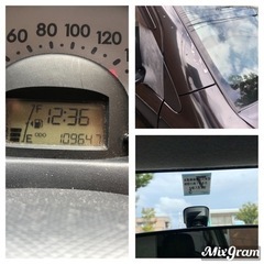 商談が決まりました。❗️  車検は令和5年7月まで　格安コンパクトカー。雪道に強い4WD  トヨタ　パッソX  1000cc 人気の黒の画像