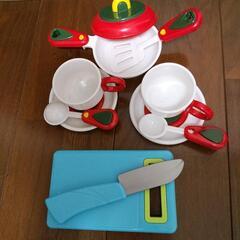 おままごと　木製キッチンの画像