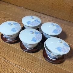 【新品未使用】茶器＆蒸し碗15客セットの画像