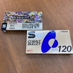 ビデオテープ　2本セット　格安！