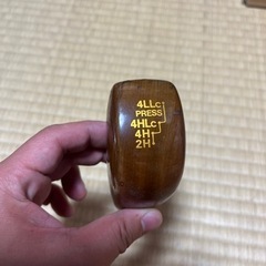 SOLDOUT 当時物 ウッド シフト ノブ デリカ スペースギ...