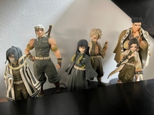 取りに来てくれる方は　最終値下げしました　鬼滅の刃　柱9人セット　セピアカラー