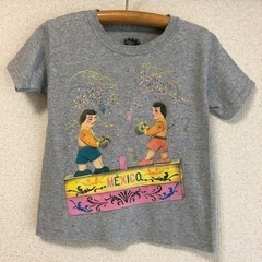 MEXICO ボクシングＴシャツ・キッズ（五歳前後）の画像