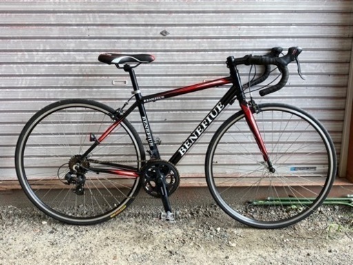 入門用ロードバイク 2×7速 デュアルコントロールレバー付き！