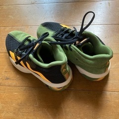 ジュニア　adidasバスケットシューズ　21cmの画像