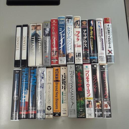 VHS　ビデオテープ　いろいろ　計20本