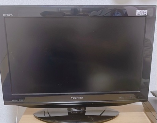 TOSHIBA テレビ（22インチ）※リモコン付き