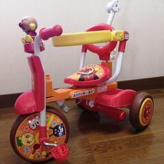 【お取引交渉中】アンパンマン折りたたみ三輪車の画像