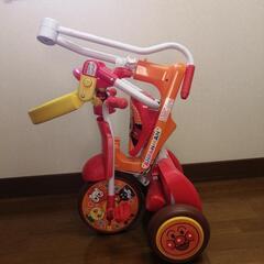 【お取引交渉中】アンパンマン折りたたみ三輪車の画像