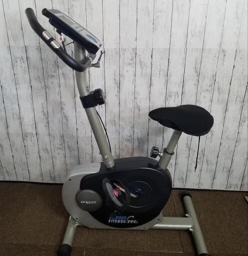 【特価品】ALINCO/アルインコ エアロマグネティック フィットネスバイク PRO AF6200/心拍 体力測定付き/8段階負荷調節