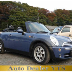 ■923★クーパー　コンバーチブル★ディーラー車★ＨＤＤナビ★バ...