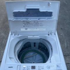 中古洗濯機の画像