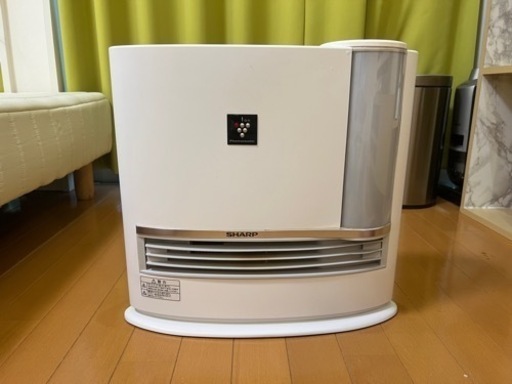 ファンヒーター　加湿器付き