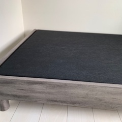 【新品・未使用】シングルベッドの画像