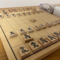 将棋 セット２つ 「木製（歪みあり）」と「携帯」　【もう1品無料...