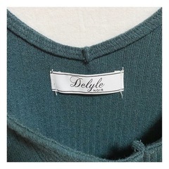 【数回着用】Delyle noir デイライルノアール オールインワン グリーンの画像