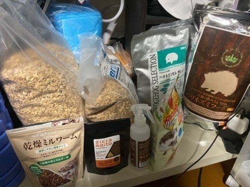 ハリネズミ用ペットケージ+飼育用品一式