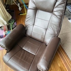 軽い1人がけソファ⁉️座椅子⁉️値下300円‼️‼️商談中‼️‼️の画像
