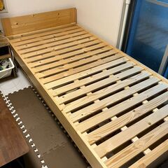 すのこベッド シングルサイズ