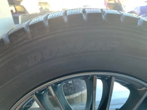 【中古】155/70R13スタッドレス&ホイール4本セット