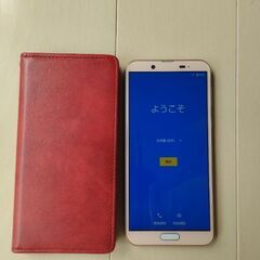 美品❗SIMフリー　AQUOS　SENSE２　ケース付