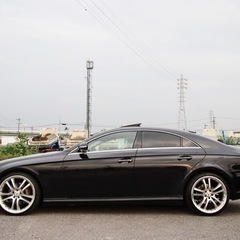 ベンツ　CLS350 フルカスタム　希少左ハンドル　全国最安値　車検6年7月☆の画像