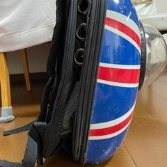 【ペット用品】犬猫 ペット用キャリー 宇宙船リュックの画像