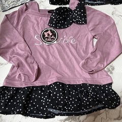 【新品・未使用】女の子　長袖　トップス　ロンT🤍ꔛ‬の画像