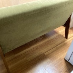 2人がけソファ(9/25に引き取れる方、無料で差し上げます)の画像