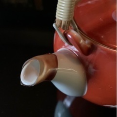 竹模様　急須の画像