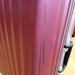 キャリーケース TASロック スーツケース TRAVEL EXPERT 4輪キャスター ピンク 高さ71㎝ 西岡店の画像