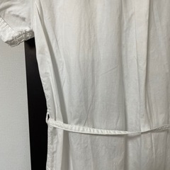 ベルメゾン　S シャツワンピース　ホワイトの画像