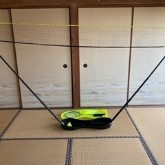バトミントンセット　キャリーケース付き