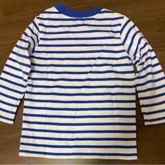 ②子供服70〜80cm　ミキハウス　シャツ　男の子女の子キッズの画像